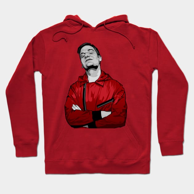 Money Heist Palermo Hoodie by Paul Draw